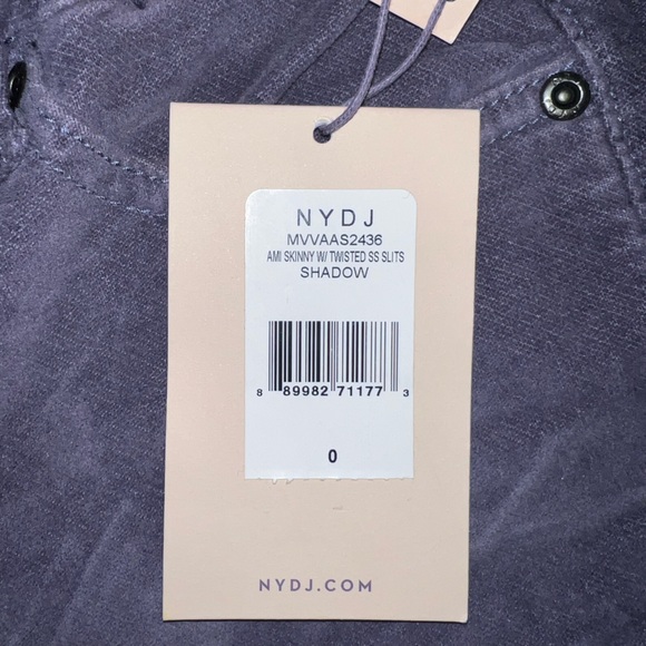 NYDJ AMI Skinny Velvet Jeans - Picture 4 of 5